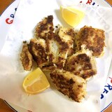 白身魚のパン粉焼き